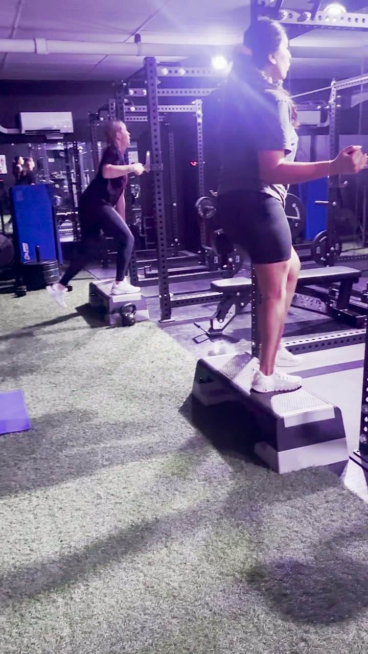 Step-ups and lower-body training